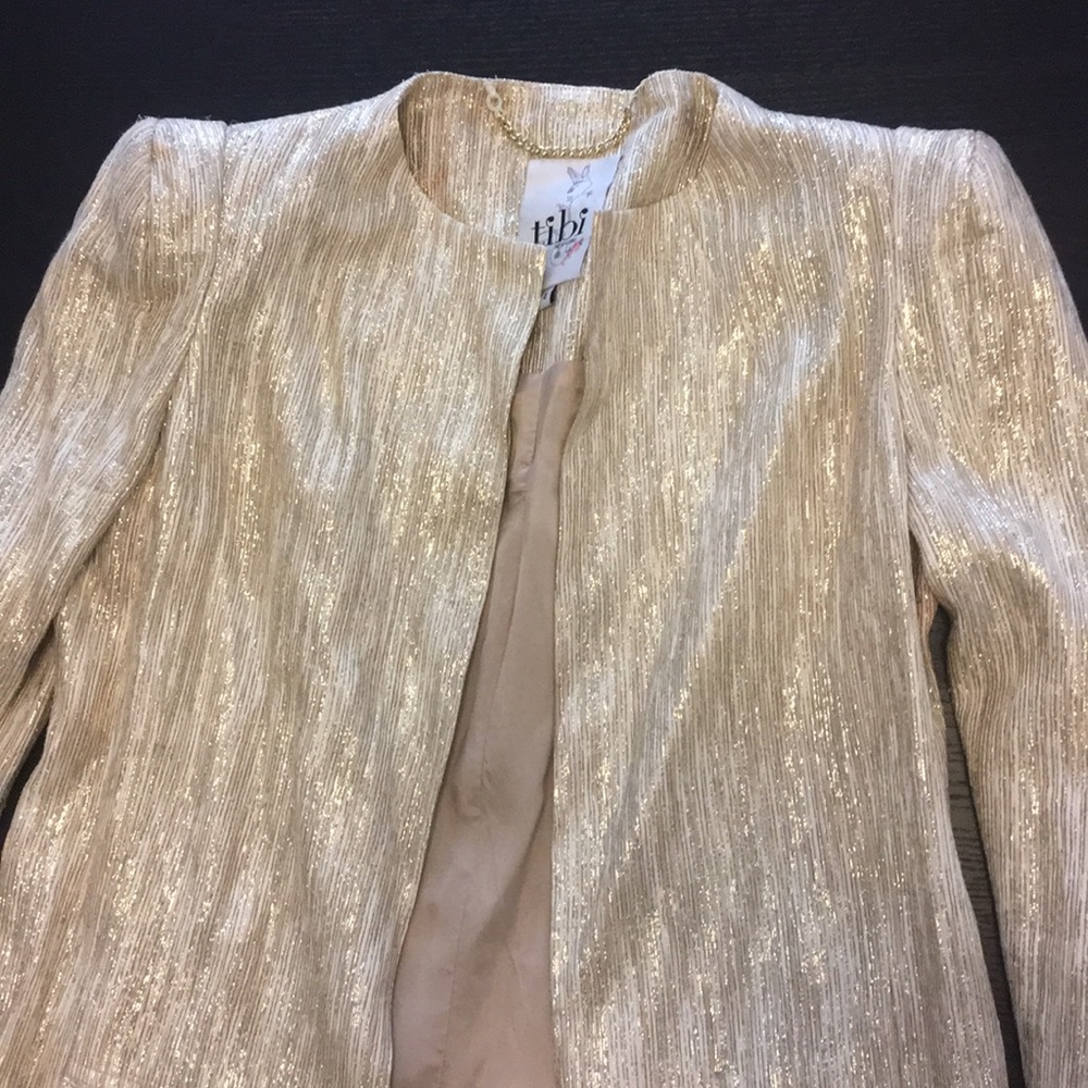 Tibi Overcoat Light Shoulder Padding - image 2